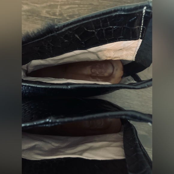 ZOU XOU Black Boot Combined texturized Boots. Size 7 - Picture 6 of 9